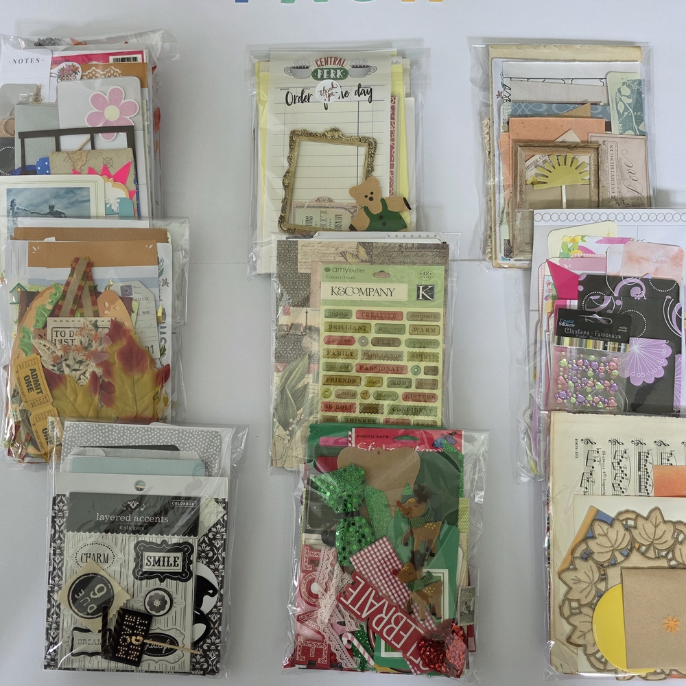 Mystery Junk Journal Scrap Pack - Picture 4 of 15